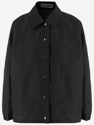 Jil Sander lichtgewicht nylon jack