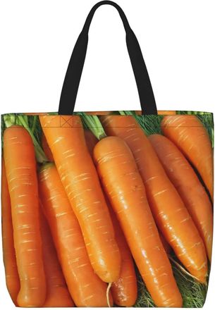 Generic Women Handbag Carrot Funny Daily Bag Print Casual Shopping Bags, For Christmas, Birthday, Swim, Holiday, Daily