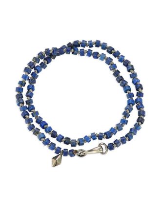 Walters Faith rhodium lapis bracelet - women - Rhodium/Lapis Lazuli - One Size - Blue