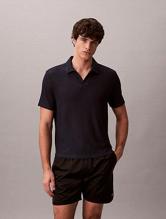 Calvin Klein Polo de playa de punto suave