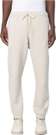 Autry Broeken, Heren, Grijs, L, Comfortabele Grijze Trainingsbroeken voor Mannen