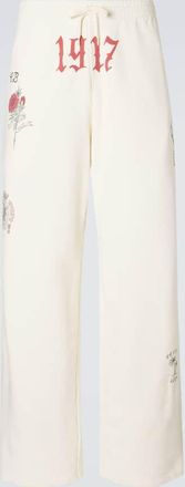 Balenciaga Pantalones deportivos de algod&oacute;n estampados