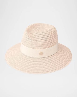 Maison Michel Virginie Straw Fedora