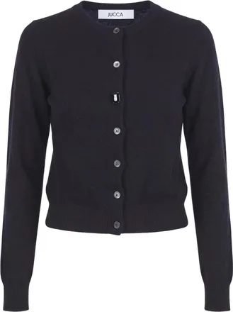 Jucca Cardigan in lana - - Knitwear - Donna - Nero - M