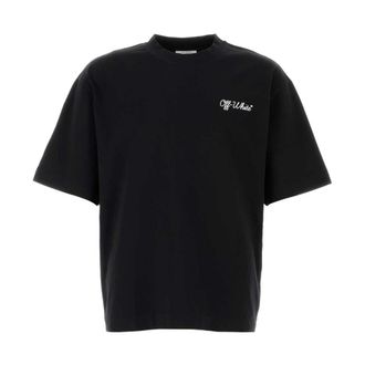Off-white Heren, Tops, Zwart, Maat: XL Katoen
