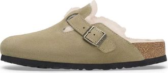 Birkenstock Boston VL Smalle Pasvorm - Heren - Slip ons - Grijs - 45 EU - Schoenen