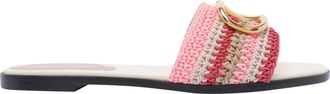 Valentino Garavani Vlogo Signature Slide Sandals