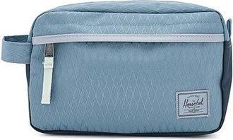 Herschel Chapter Travel Kit Travel Pouch Blue Mirage Diamond/Sea Storm, Synthetic