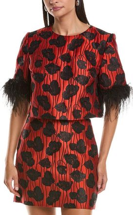 Milly Ruthe Jacquard Top