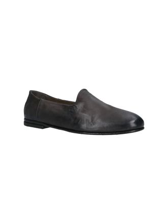 Premiata Mens Flat Shoes Black Calf Leather