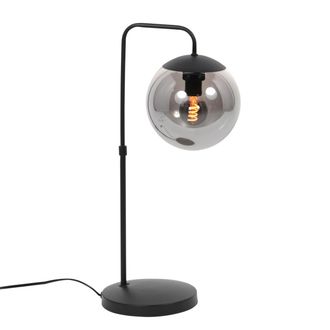 Steinhauer L&aacute;mpara De Mesa - Negro - Bollique - Vidrio Metal - L&aacute;mpara De