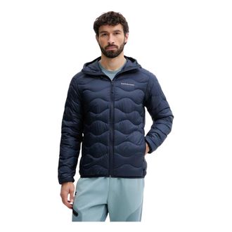 Peak Performance Helium Down Hood Jacket - - Sport - Uomo - Blu - M