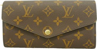 Louis Vuitton Brown Long Wallet (Bi-Fold) (Pre-Owned)