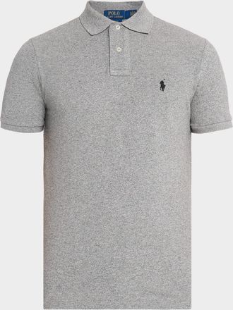 Polo Ralph Lauren Mens Custom Slim Fit Soft Cotton Polo Shirt