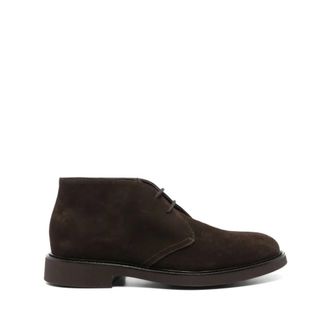 Doucal's Brown Leather Boots