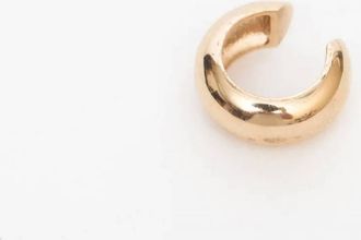 Zo&euml; Chicco Womens Wide Round Chubby Ear Cuff In Gold
