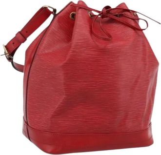 Louis Vuitton Pre-owned No&eacute; Bucket Bag - Pre-owned - Mujer - Rojo - ONE SIZE