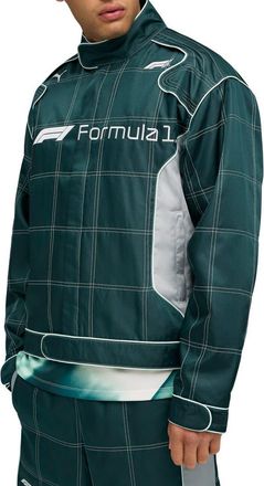Puma F1 Lifestyle Racing Jacket in Green Terrain at Nordstrom, Size Xx-Large