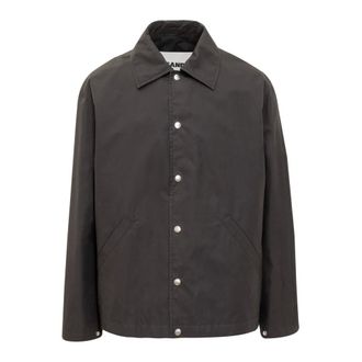 Jil Sander Heren, Jassen, Zwart, Maat: XL Katoen