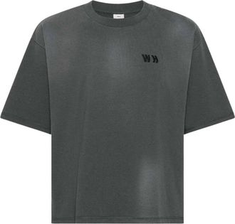 Won Hundred Heren, Tops, Grijs, Maat: L Katoen
