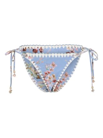 Zimmermann Slip bikini Awaken - Blu