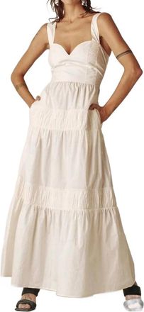 Carolina K Kuna Dress In Gardenia