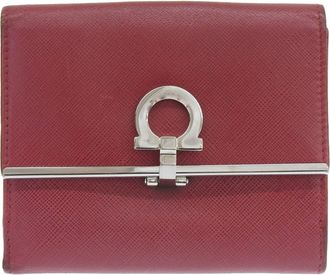 Ferragamo Leather Wallet (Bi-Fold) (Pre-Owned)