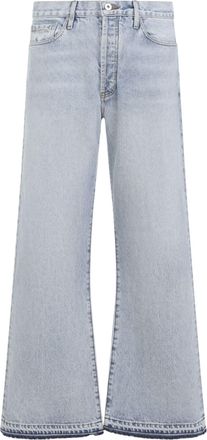 Gallery Dept. Wide-Leg Light Blue Jeans with Classic Five-Pocket Design