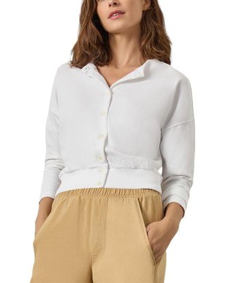 Lilla P Rib Trim Cardigan
