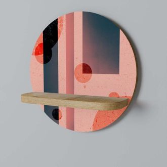 OEM Espectro Sonrojado Estante Redondo