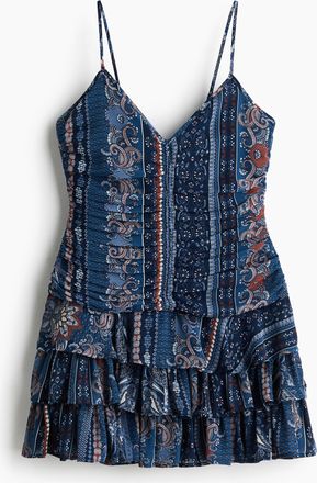 H&M Ausgestelltes Tr&auml;gerkleid - Blue