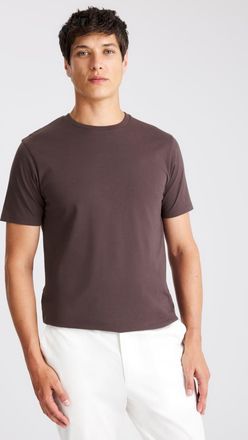 Moss Dark Purple Crew-Neck T-Shirt
