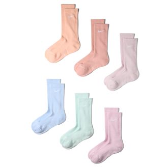 Nike Unisex Everyday Elevated Crew Socks (6 Pairs) in Multicolor | HQ8021-908