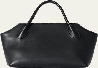The Row Terrasse Top-Handle Bag in Leather