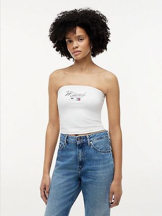 Tommy Hilfiger TH x Cadillac Formula 1 Team Miami Bandeau Top