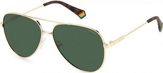 Polaroid Womens PLD 6187 60 S J5GG0UC Sunglasses - Gold - One Size