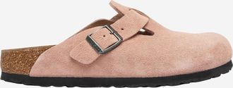 Birkenstock Sabot Birkenstock Boston in camoscio