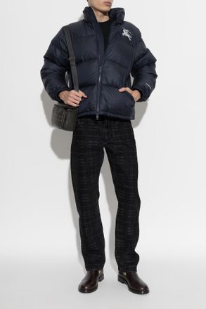 Burberry Highlands Insulated Jacket, Mens, Navy Blue