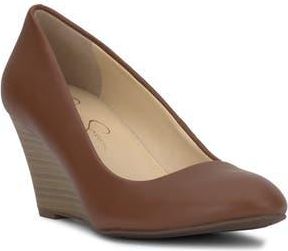 Jessica Simpson Sampson Wedge Pump in Almond at Nordstrom Rack, Size 9.5