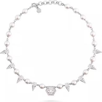 Philipp Plein Jewellery - Dames - Kettingen - Wit - ONE Size - Accessoires