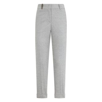 PESERICO Donna, Pantaloni, Grigio, M, new