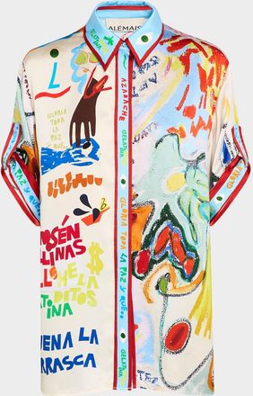 Alemais La Charrasca Silk Shirt