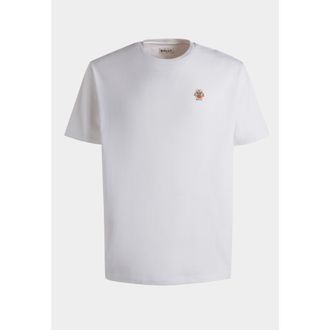 Bally T-Shirt With a Bally Crest Logo in White at Nordstrom, Size Xxx-Large Eu