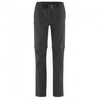 Maier Sports Nata Trekkinghose f&uuml;r Damen | grau/schwarz