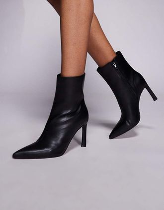 Asos Eve - Stivaletti neri con tacco-Nero