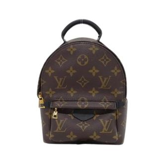 Louis Vuitton Pre-owned Palm Springs Mini Backpack - Dames - Pre-owned - Bruin - Maat: ONE Size