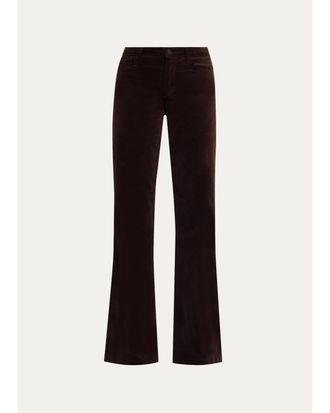 L'agence Scottie Velvet Bootcut Pants