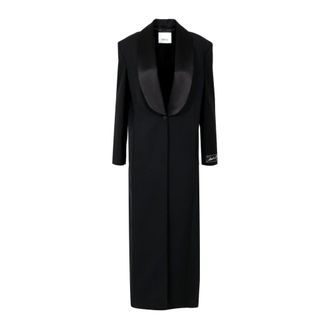 Erika Cavallini Semi Couture Donna, Cappotti, Nero, S, new