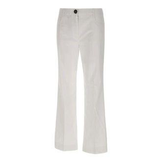 Marella Wide Trousers, female, White, Size: 2XL Girotta Trousers