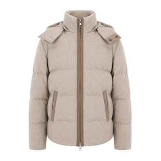 Paul & Shark Chaqueta Bomber Acolchada de Cachemira - Jackets - Hombre - Beige - M
